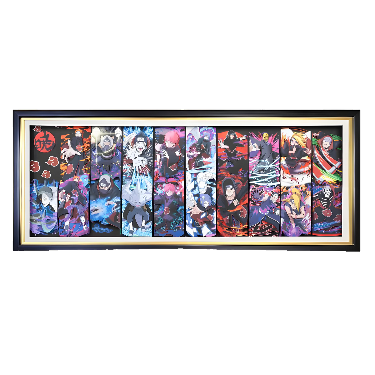 Naruto (customized by Akatsuki) 3D decorative painting - Animehouse