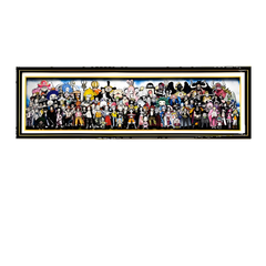 One Piece Family Portrait (Mini Cute Version) 3D Decorative Painting - Animehouse