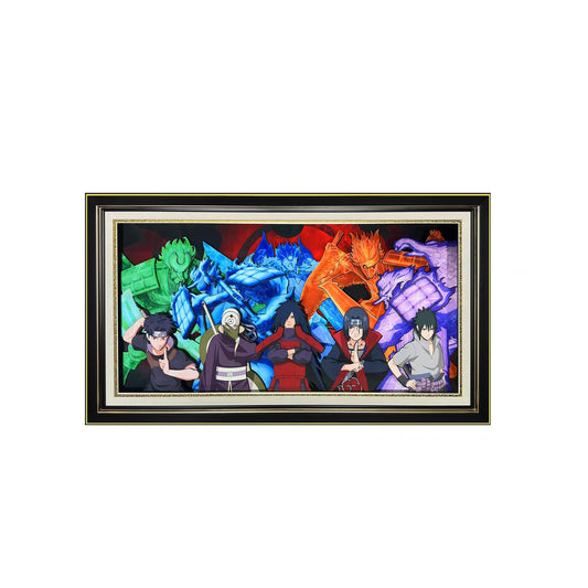 <Naruto>Uchiha series 3D handmade decorative painting