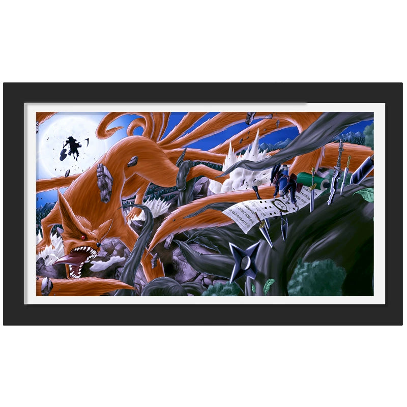 Naruto (Battle of the Valley of the End) 3D decorative painting