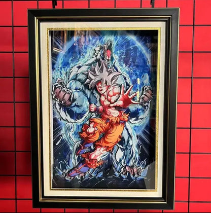 Dragon Ball Hand-painted 3D home decoration painting