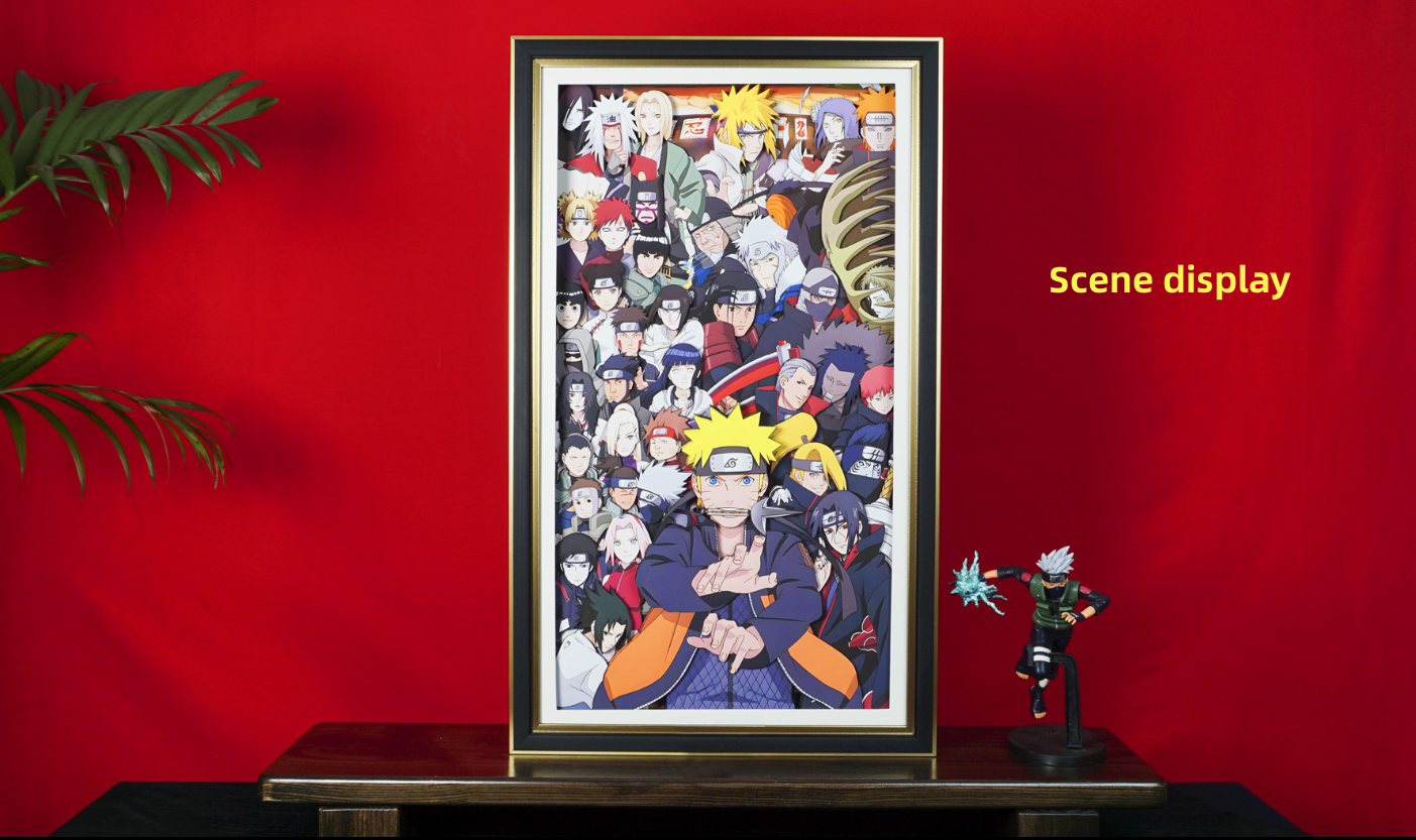 Naruto photo 3D home decoration painting - Animehouse