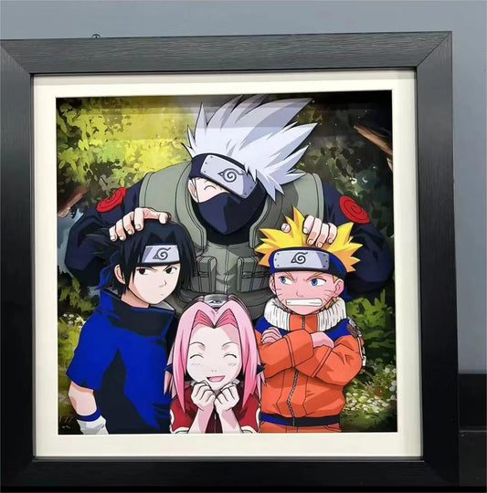 Naruto (Class 7) 3D home decoration painting