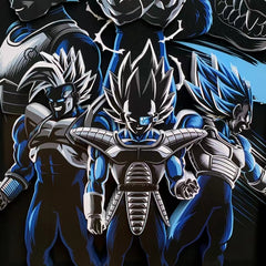 Dragon Ball (Vegeta) 3D decoration painting - Animehouse