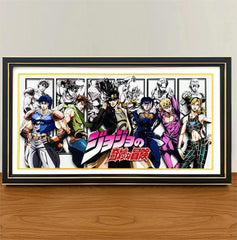 JOJO's Bizarre Adventure 3D Decoration Painting - Animehouse