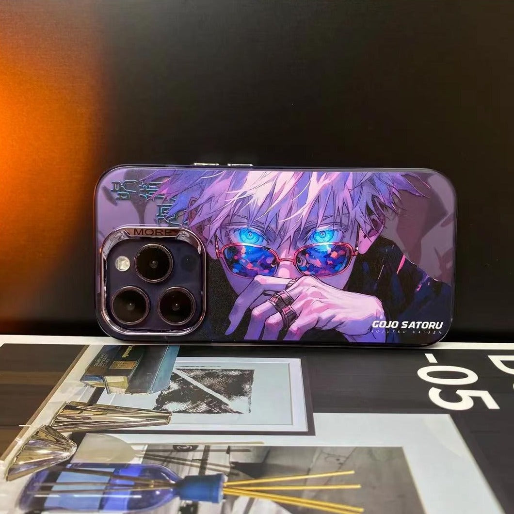 Jujutsu Kaisen Ryomen Sukuna VS Gojo Satoru Apple Mobile phone series final creative phone case anti-drop cool protective case