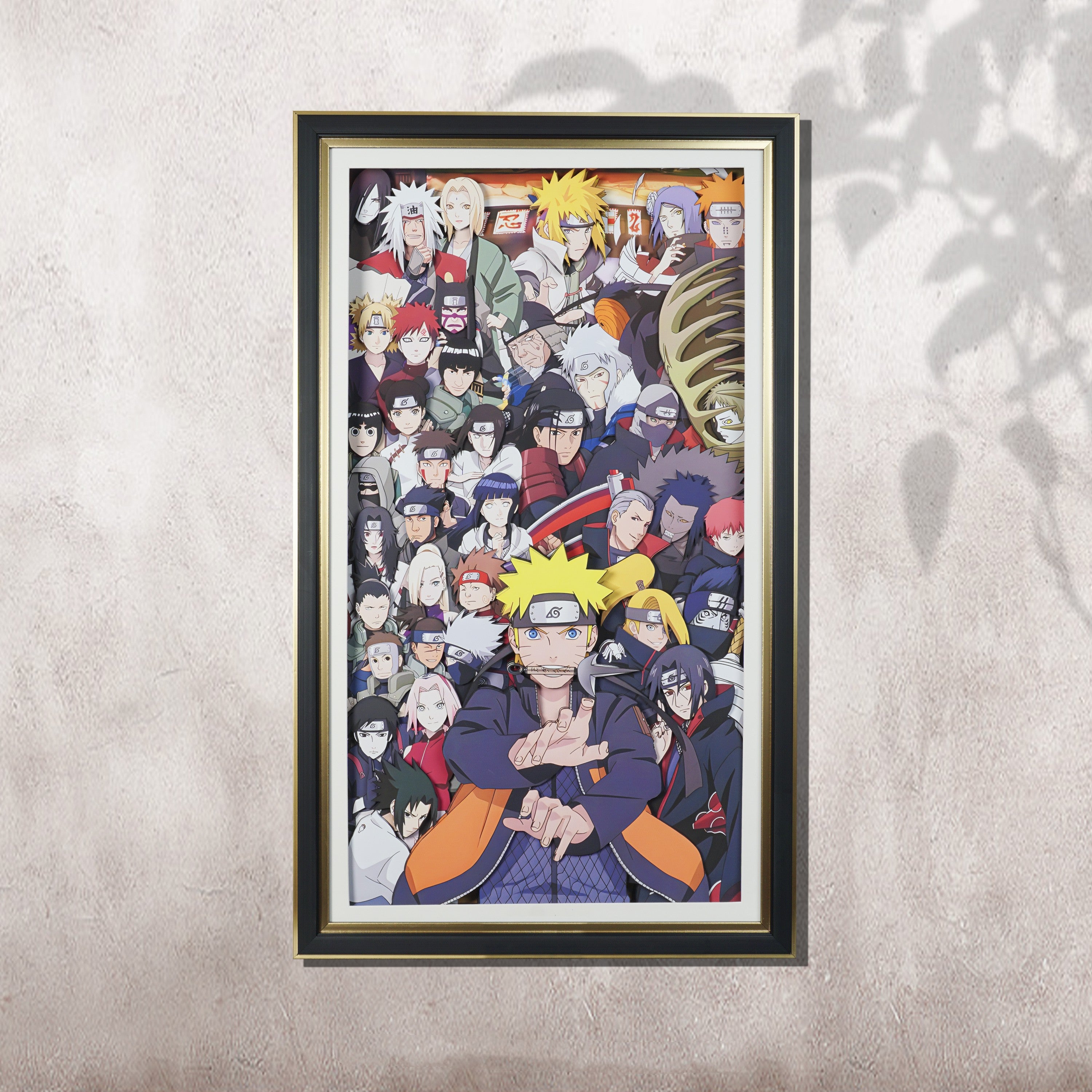 Naruto photo 3D home decoration painting - Animehouse