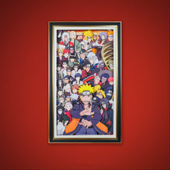 Naruto photo 3D home decoration painting - Animehouse