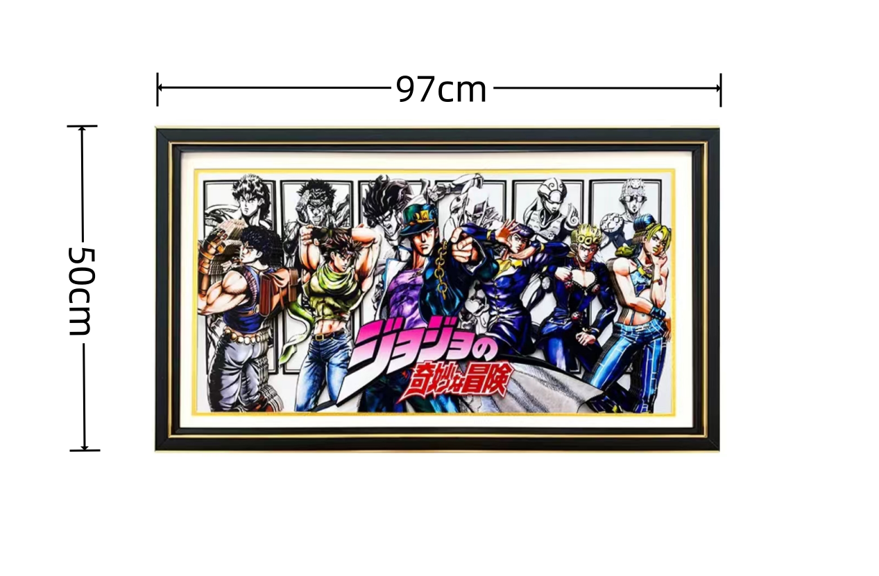 JOJO's Bizarre Adventure 3D Decoration Painting - Animehouse