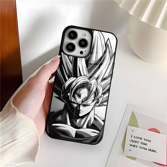A6-A10D-Dragons Balls Gokus Phone Case PC+TPU For Apple Iphone 14 Pro 13 11 12 Mini 6 8 7 Plus X Xs XR Max Luxury Design Back Cover