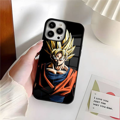 A1-A4D-Dragons Balls Gokus Phone Case PC+TPU For Apple Iphone 14 Pro 13 11 12 Mini 6 8 7 Plus X Xs XR Max Luxury Design Back Cover