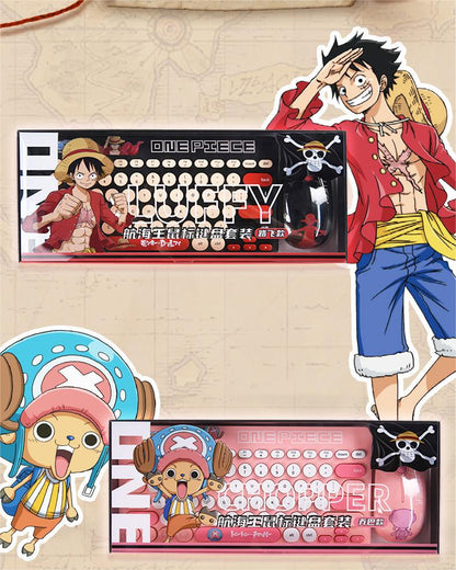 Ultra-thin One Piece One Piece Chopper Luffy Zorro Wireless Keyboard
