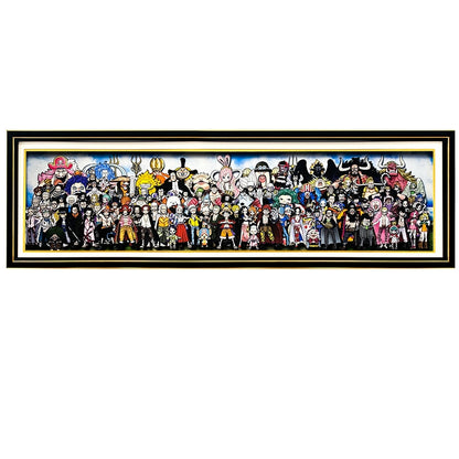 One Piece Family Portrait (Mini Cute Version) 3D Decorative Painting