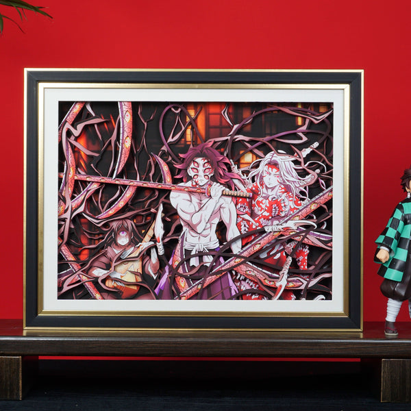Demon Slayer super clear exquisite 3D decorative painting – Animehouse