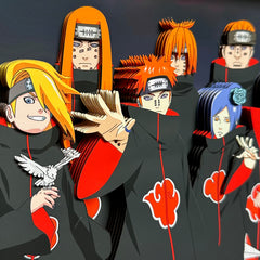 Naruto <Akatsuki> 3D hand painting - Animehouse