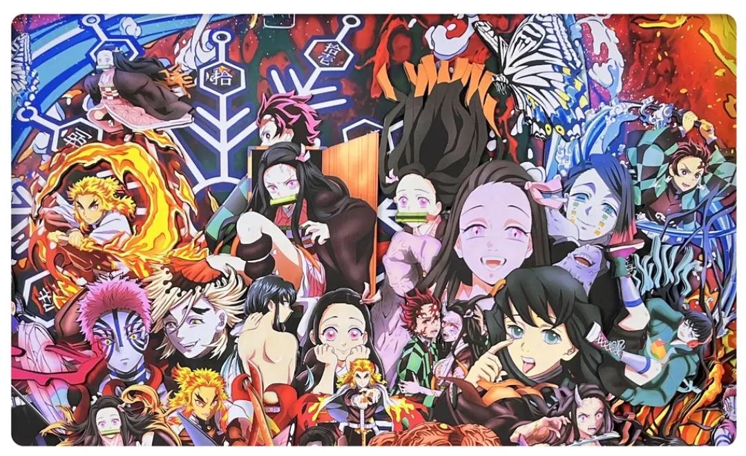 Demon Slayer super clear exquisite 3D decorative painting - Animehouse