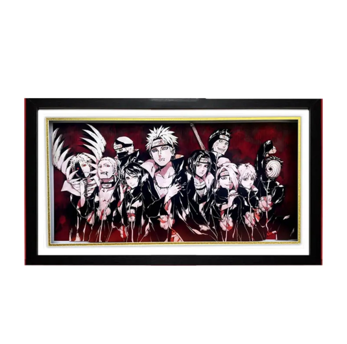 Naruto Akatsuki <All Members> 3D hand-painted - Animehouse