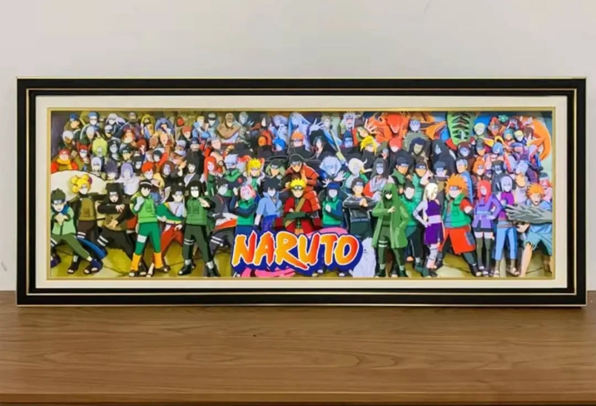 Naruto <group photo> 3D hand-painted