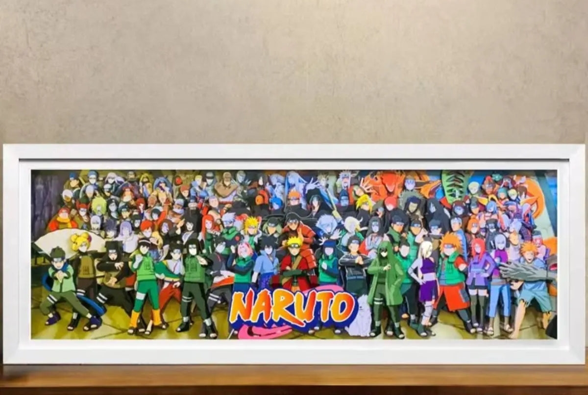 Naruto <group photo> 3D hand-painted - Animehouse