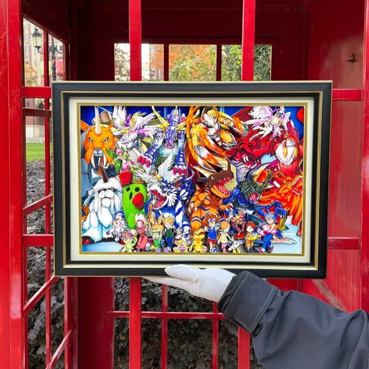 Digimon <The Chosen Children> 3D hand-painted