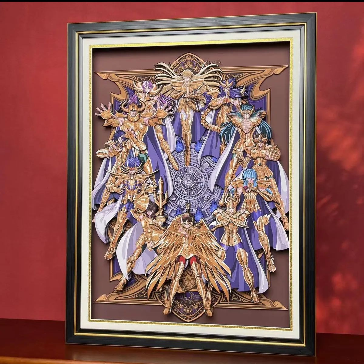 Saint Seiya 3D hand-painted three-dimensional painting - Animehouse