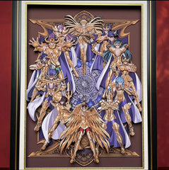 Saint Seiya 3D hand-painted three-dimensional painting - Animehouse