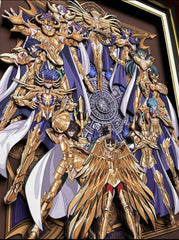 Saint Seiya 3D hand-painted three-dimensional painting - Animehouse