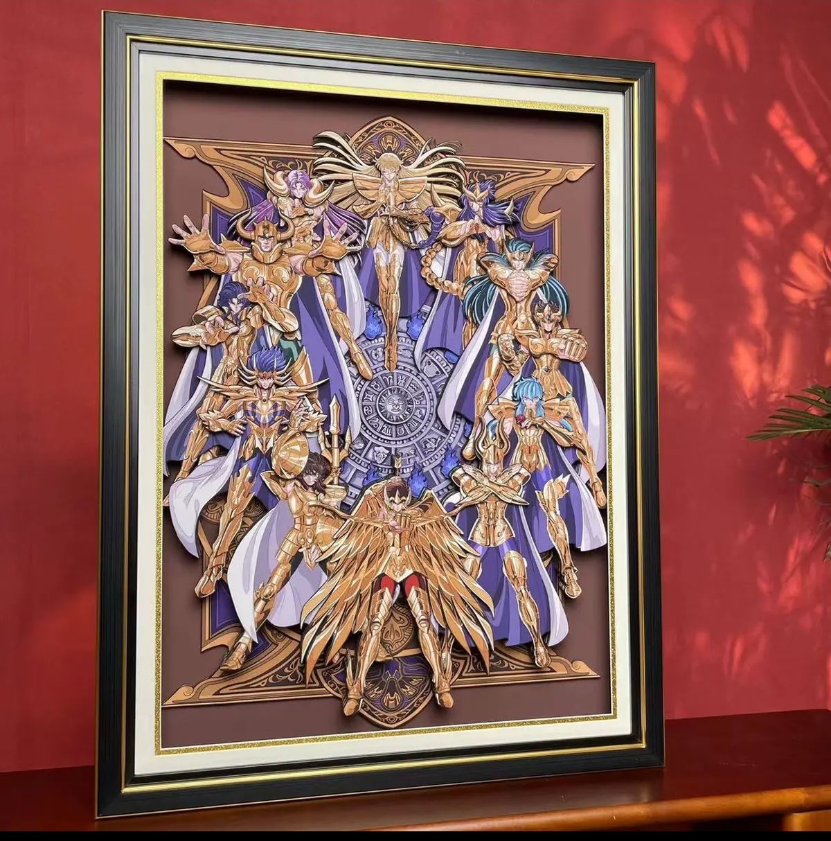 Saint Seiya 3D hand-painted three-dimensional painting - Animehouse