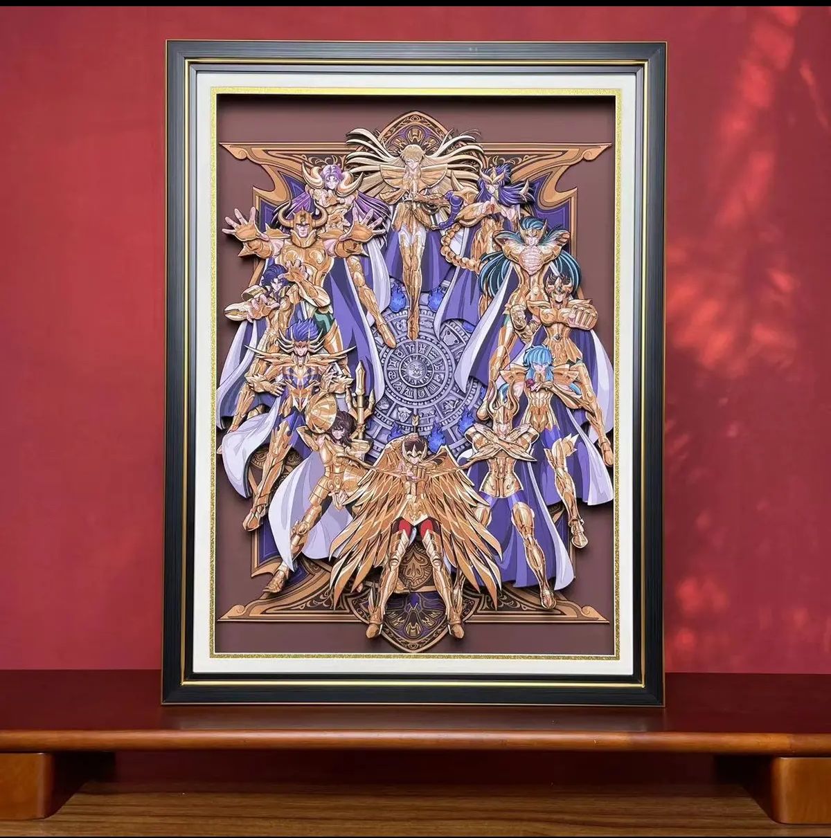 Saint Seiya 3D hand-painted three-dimensional painting - Animehouse